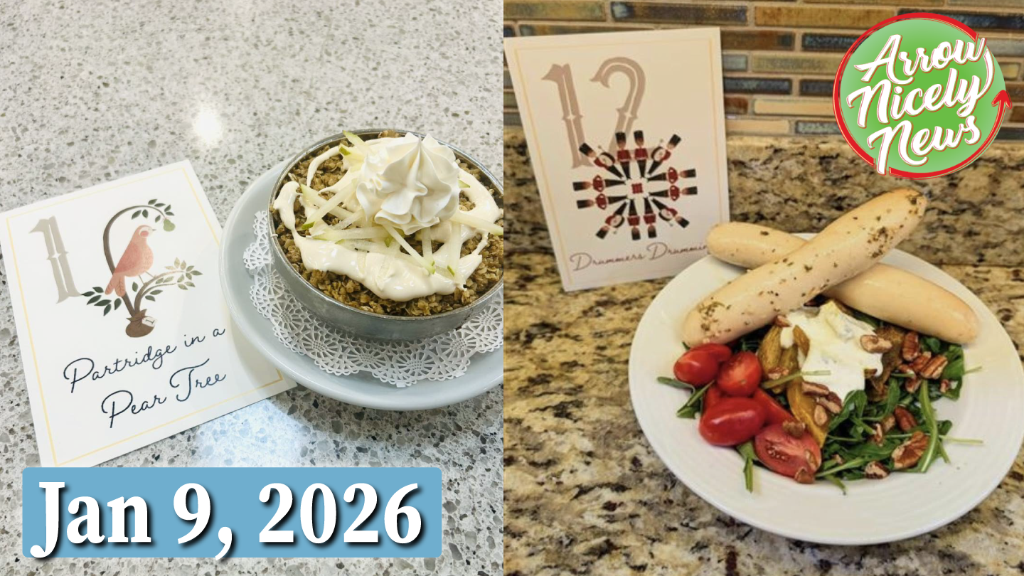 Arrow Nicely News – The 12 Days of Christmas – Jan 9, 2026